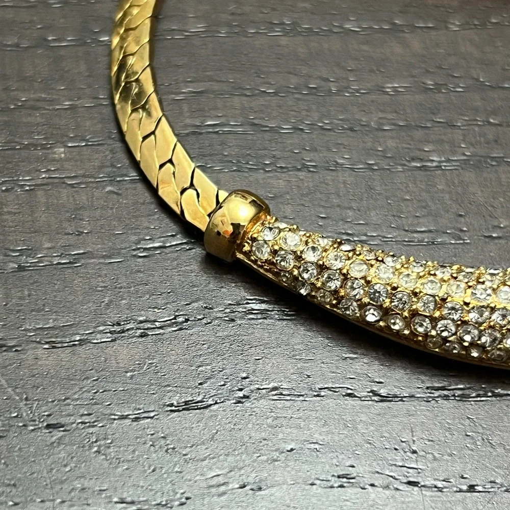 Vintage Dior necklace and earrings set Missing stones - Picture 3 of 7